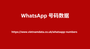 WhatsApp 号码数据